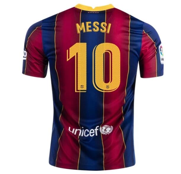 Barcelona Home Kit Soccer Jersey LIONEL MESSI #10 2020/21